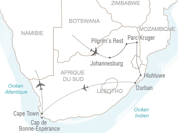 Le Cap Afrique Du Sud Carte Xpf83 Napanonprofits