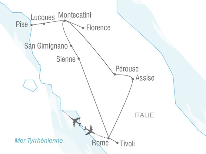 Voyage A La Carte La Toscane Et Rome Italie Entre Nous